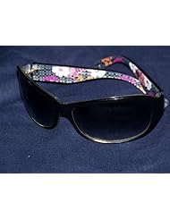 Coach Sarah Sunglasses (S437) Black Silver Detail by 