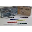 Premium Wooden Train Token Set (350 Pieces)
