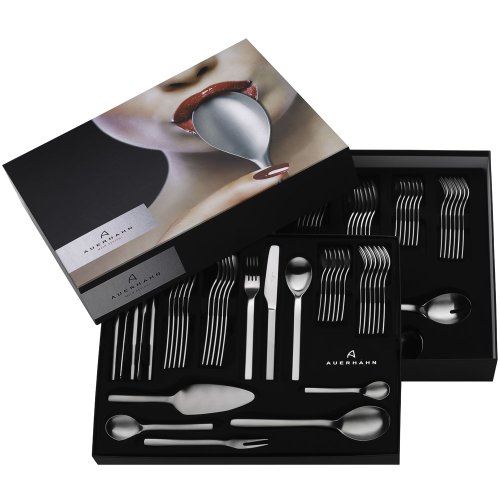 Auerhahn 8113POL-0367 Mahno poliert 68-teilig Besteckgarnitur