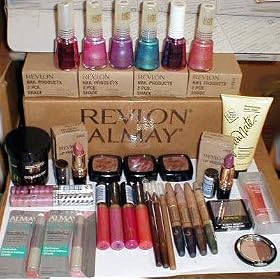 Wholesale Lot of 100pc Assorted High End Cosmetics - L'oreal , Revlon, Covergirl, Milani, Tropez, Wet n Wild, and more.