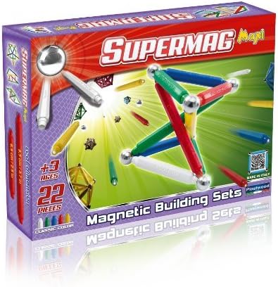 Plastwood 15111 - Supermag Maxi 22, Magnetspielzeug by HCM Kinzel