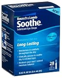 Bausch & Lomb Soothe Lubricant Eye Drops, 28-Count Single Use Dispensers (Pack of 2)