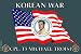 Army Korean War Small House Flag