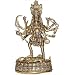 Kali Figurine Brass Religious Statues 5 x 3 x 9.75 inches