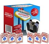 New 6 Deck Card Shuffler Plus 6 Decks Bicycle Red Playing Cards