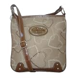 Xoxo Admiration Crossbody Messenger Handbag, Sand