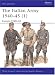 The Italian Army in World War II: Europe, 1940-43 v. 1 (Men-at-arms)