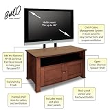 Bell'O WAVS-325 Dark Mocha Finish Wood Audio Video Cabinet