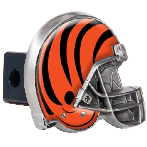 NFL Cincinnati Bengals Metal Helmet Trailer Hitch Cover