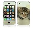 Animal Sleeping Kitty Decorative Skin Cover Decal Sticker for Apple 3G iPhone / iPhone 3GS 3G S