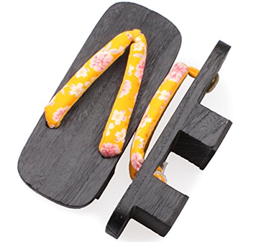 Lemail wig women's Japanese Style wooden Geta Sandals