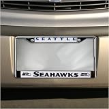 Express Seattle Seahawks Chrome License Plate Frame