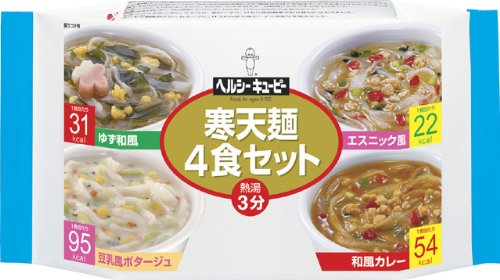 ヘルシーキユーピー 寒天麺 4食セット