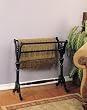 Masterpiece Stratford Black Rub-Through Blanket Rack By Powell Furniture