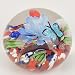Celebrate Christmas with Famous Italy Murano Art - Holiday Seasons Millefiori Series - Murano 100% H