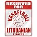 RESERVED FOR 