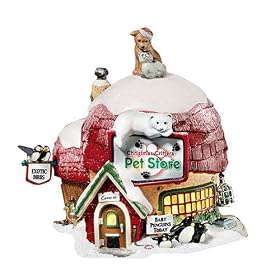 Department 56 North Pole Xmas Critters Pet Store