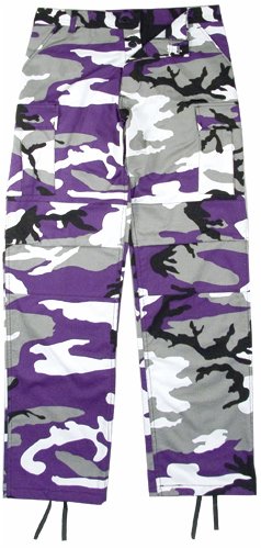 Ultra Violet Camouflage BDU Pants