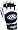 Rawlings BGP355A Batting Gloves - Navy - Medium