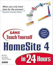 Sams Teach Yourself HomeSite 4 in 24 Hours