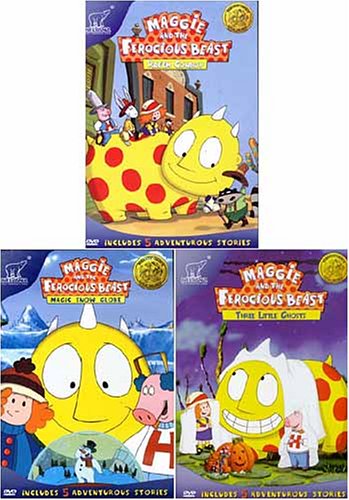 Maggie and the Ferocious Beast - Magic Snow Globe / Three Little Ghosts / Ride'em Cowboy (3 Pack)