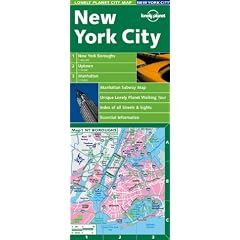 New York (Lonely Planet City Map)