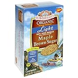 Dr. McDougall's Right Foods Organic Instant Oatmeal, Light Maple Brown Sugar, 1.3 Ounce Packets, 8-Count Boxes