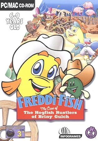 Freddi Fish Hogfish Rustler Of Briny Gulch