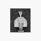 Kentucky Wildcats UK Basketball Backboard Pendant - Sterling Silver Jewelry