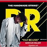 DR Strings Bass Strings Fatbeam, Marcus Miller Signature, Stainless Steel, Round Core, 5-String, 45-125