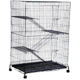 BRAND NEW 4 LEVEL FOLDING FERRET CAT DOG CAGE CRATE 36X23X52