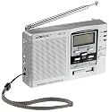 Clatronic WE 775 Weltempf&auml;nger (LC-Display, UKW/MW/LW-Tuner, Teleskopantenne, Lautsprecher, Kopfh&ouml;reranschlu&szlig;) silber