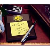 Iowa Hawkeyes Desk Memo Pad Paper Holder