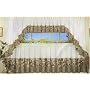 Tuscan Hills Kitchen Curtain- 24 Inch Tier