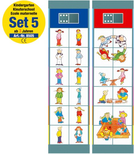Oberschw&auml;bische Magnetspiele Flocards Junior Set 5: Kindergarten ab 3 Jahren