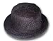 CLEARANCE Comfy Fleece and Chenille Short Brim Hat with Velvet Trim