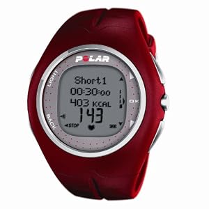 Polar F11 Heart Rate Monitor Watch (Red Chili)