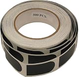 Buy Columbia PG Tape 1' Black/Smooth 500 Piece Roll