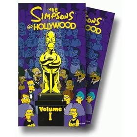 The Simpsons Go Hollywood, Boxed Set [VHS]