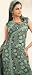 Green Faux Crepe Ethnic Salwar Kameez Unstitched Dress Material with Dupatta