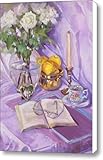 IMAGE OF Afternoon Tea Canvas Print / Canvas Art - Artist Laura Lee Zanghetti