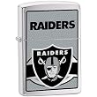 NFL Oakland Raiders Brushed Chrome Zippo Lighter