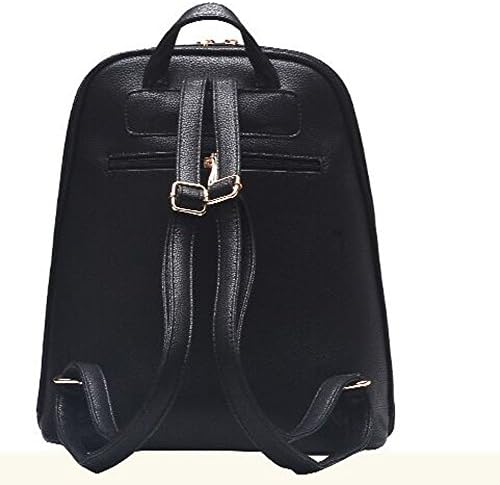 Baguri Mini Fashion Women Leather Backpacks Purse Girls Bookbags Red