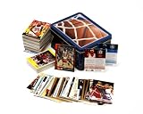 Basketball Superstars Tin with 250 Cards Including Lebron James, Carmello Anthony, and Michael Jordan Basketball Superstars Tin with 250 Cards Including Lebron James, Carmello Anthony, and Michael Jordan