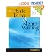 Basic Letter and Memo Writing