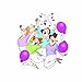 Art Impressions Party Girls Rubber Stamp