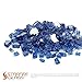Starfire Glass 20-Pound Fire Glass with Fireplace Glass and Fire Pit Glass, 1/2-Inch, Cobalt Blue (Reflective Supreme)