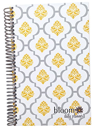 Bloom Daily Planners 2016 Calendar Year Daily Planner - Passion/Goal Organizer - Monthly Weekly Agenda Datebook Diary - January 2016 - December 2016 - 6