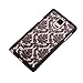 ABC(TM) Fashion Cute Carved Damask Vintage Pattern Hard Case Cover for Samsung Galaxy Note 4 (Black)