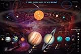 1art1 - 54379 - Poster - Système Solaire avec Objets Transneptuniens - 91 x 61 cm